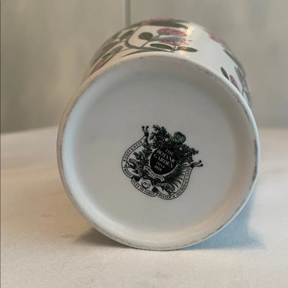 Portmeirion • “The Botanic Garden” Canton Vase in Rhododendron Floral Pattern